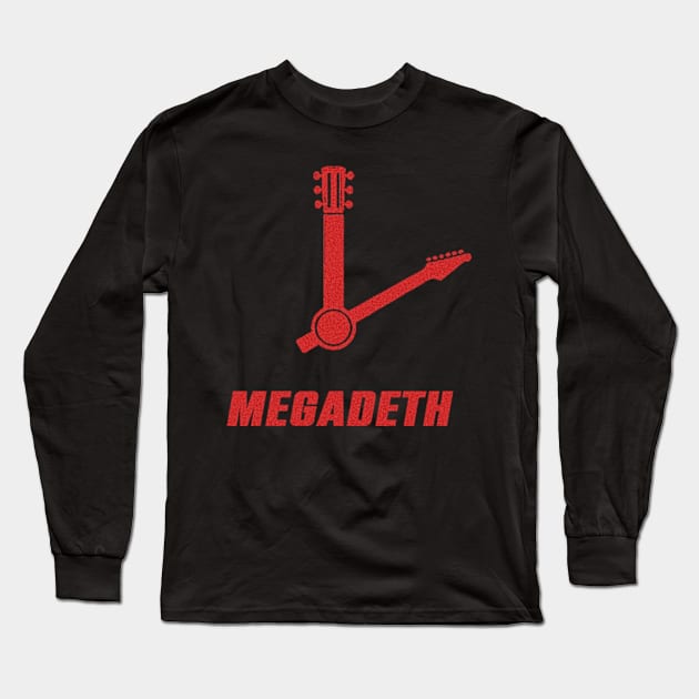 vintage megadeth band Long Sleeve T-Shirt by setupid kupid